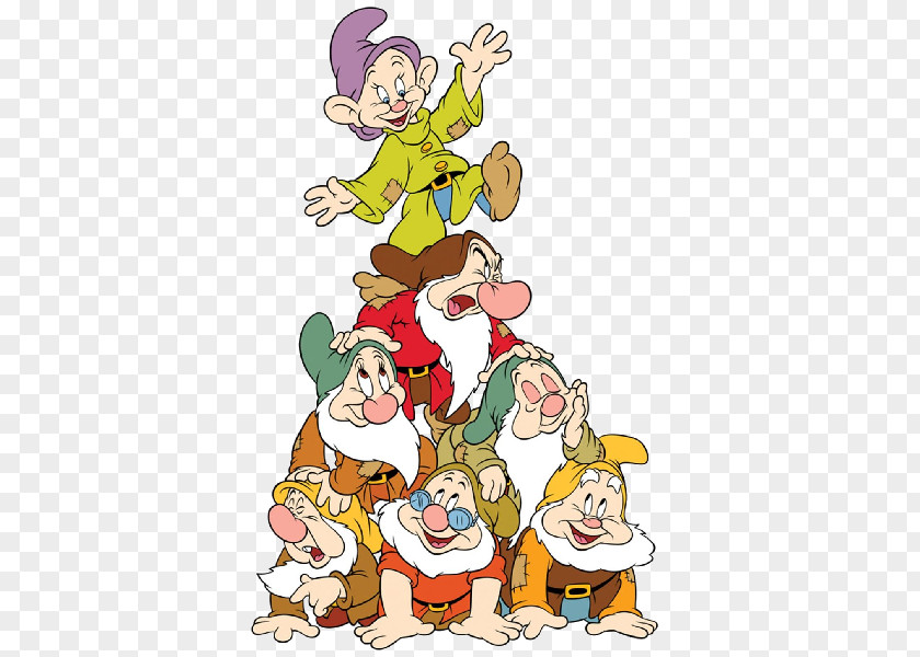 Seven Dwarfs Snow White Minnie Mouse Bashful Dopey PNG
