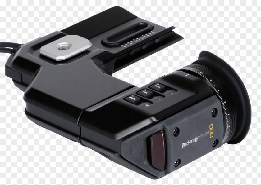 Viewfinder Blackmagic URSA Design Camera PNG