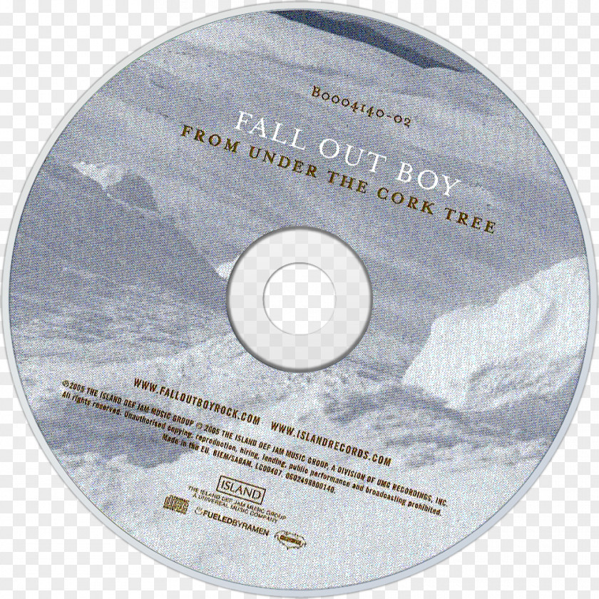 Cef Compact Disc Brand Under The Cork Tree PNG