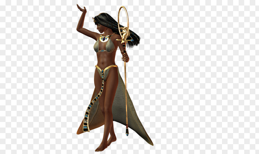 Egypt Goddess Woman Sticker PNG