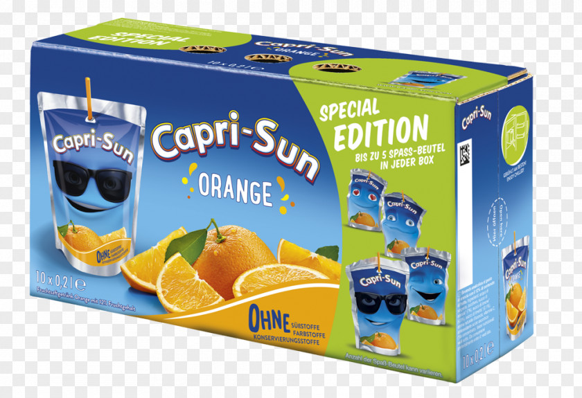 Juice Capri Sun Lemon Fizzy Drinks PNG
