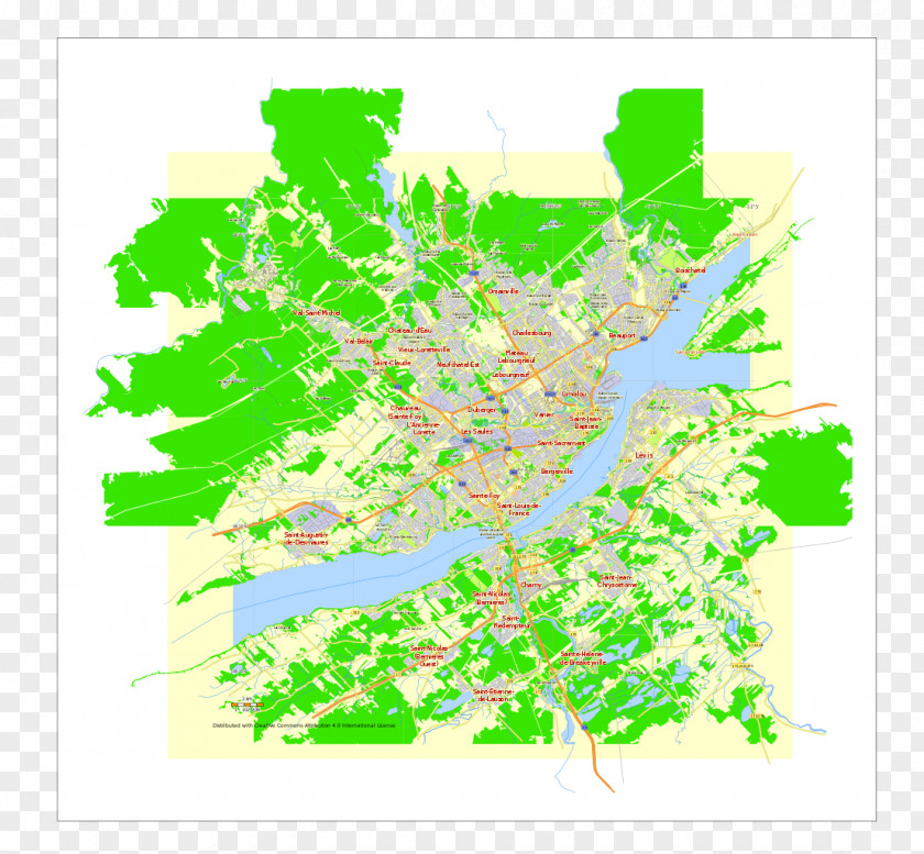 Map Of Canada Quebec City Blank Shaping The Urban Landscape: Aspects Canadian City-Building Process PNG