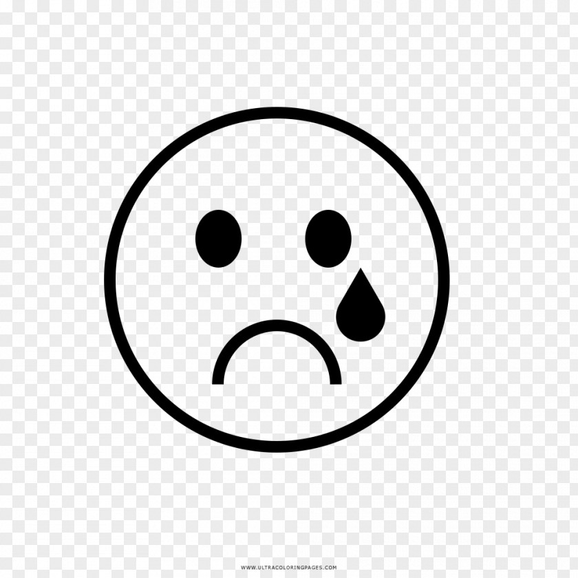 Smiley Sadness Face Drawing PNG