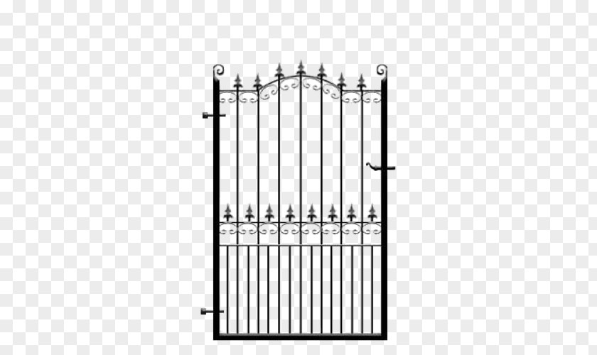 Wrought Iron Gate Metal Fence PNG