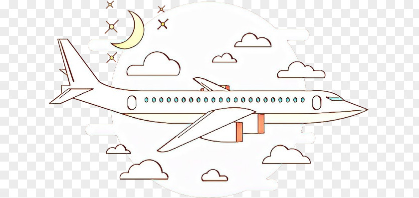 Airplane Airline Air Travel Airliner Aircraft PNG