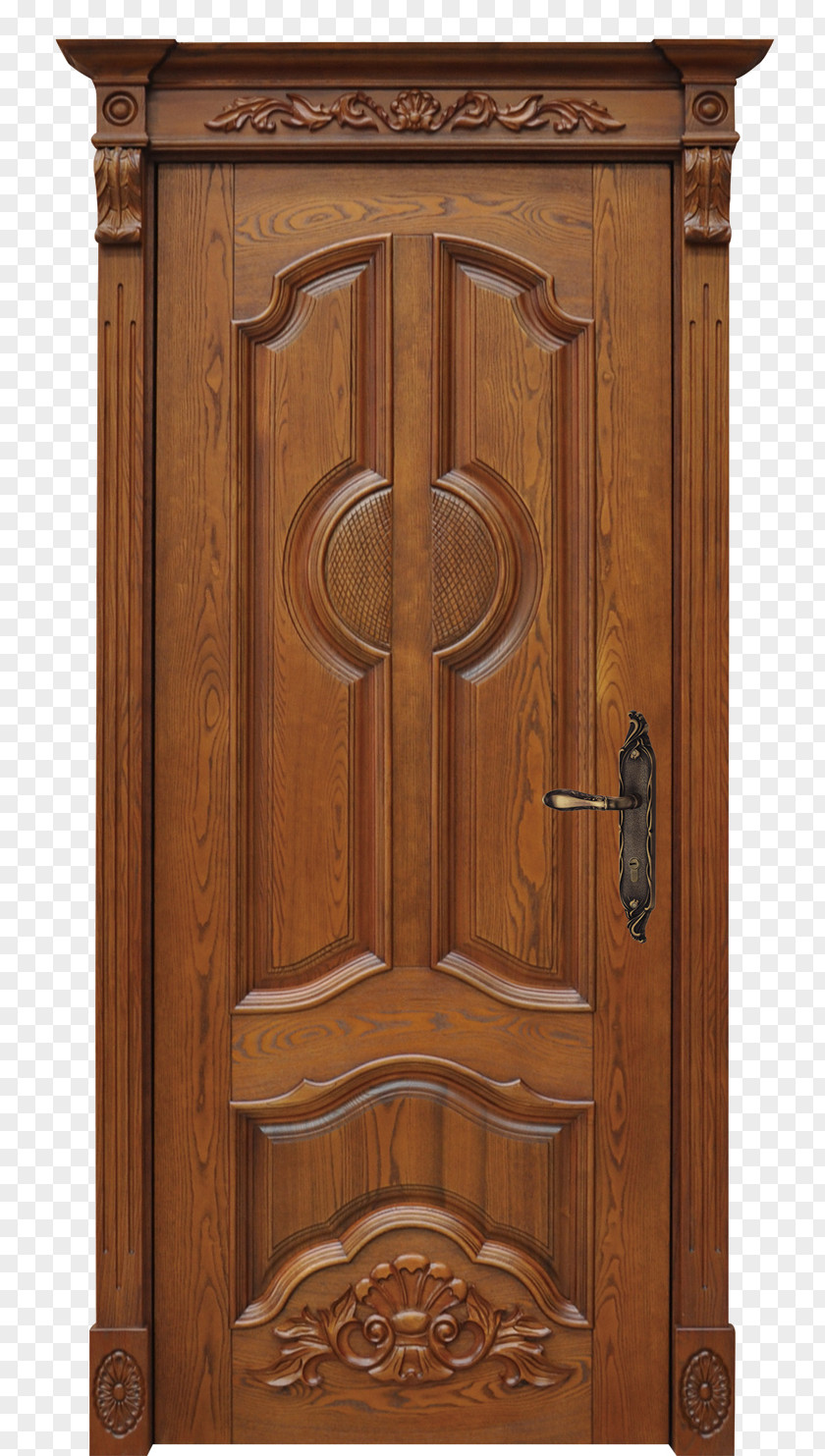 Chinese Door Cupboard Wood Stain Furniture PNG