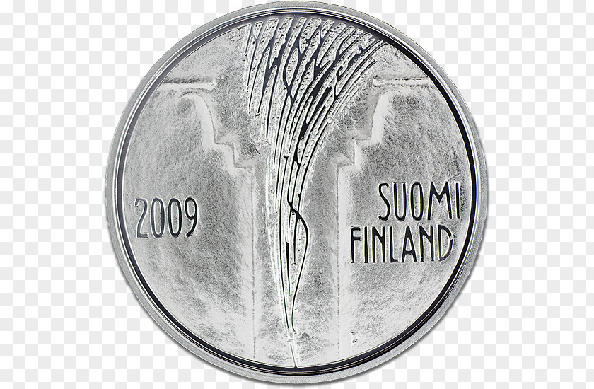 Coin Finland Finnish Euro Swedish PNG