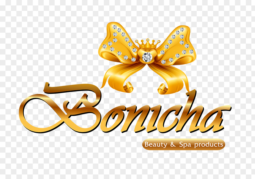 Gold Logo Body Jewellery Pollinator Font PNG