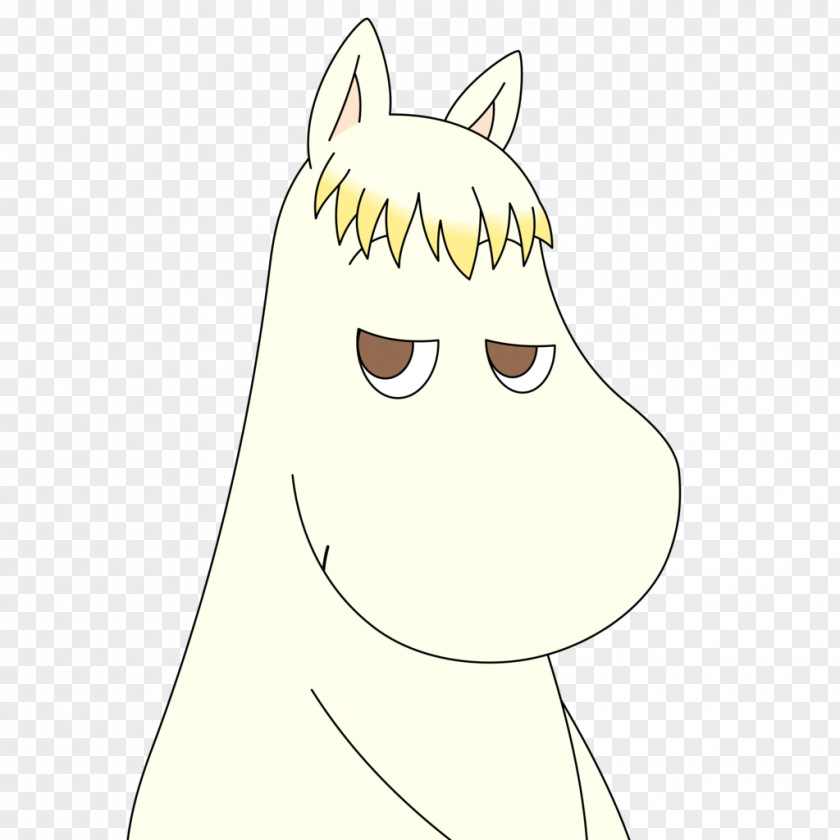 Moomin Whiskers Smile Line Art Cartoon Clip PNG