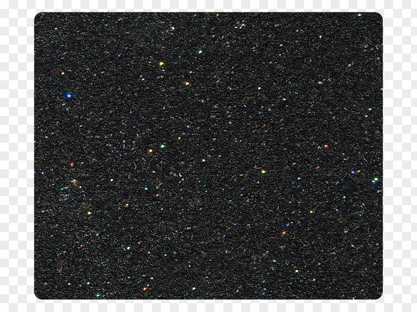 Glitter Rectangle Black M PNG