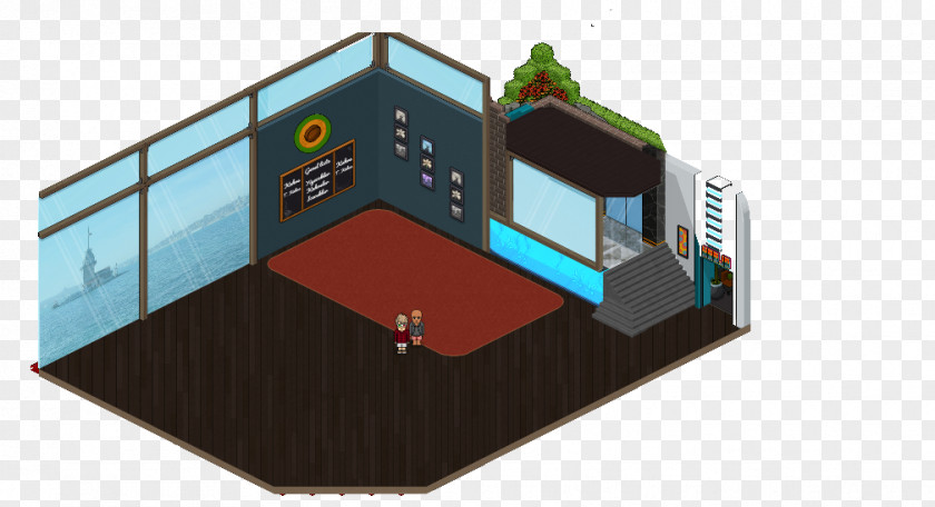 Habbo Cafe Coffee Internet Hotel PNG