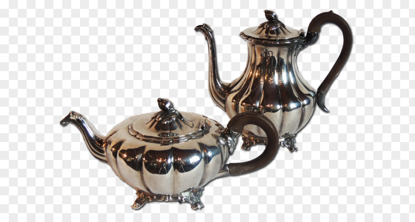 Silver Pot Kettle Teapot 01504 Tennessee PNG