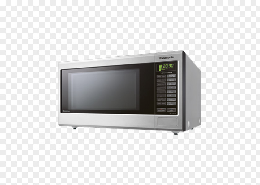 Small Appliances Microwave Ovens Panasonic NN-ST671 Stainless Steel Genius NN-ST681 PNG