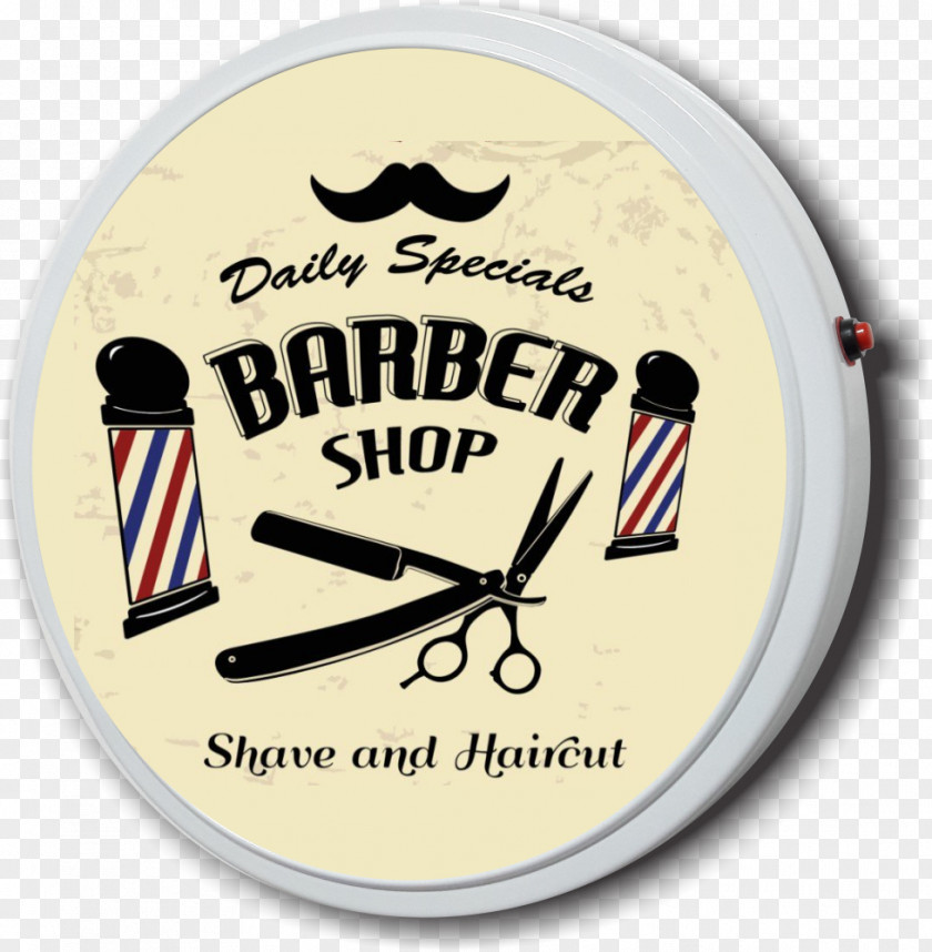 Barber Hair Clipper Shaving Soap Advertising PNG