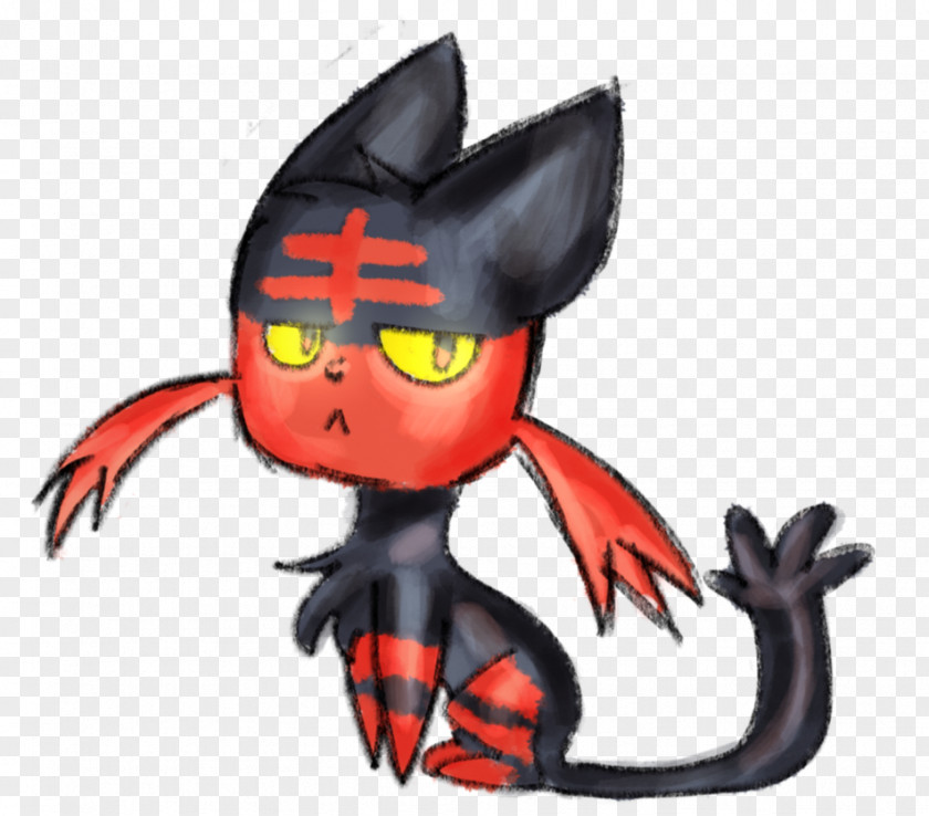 Cat Demon Legendary Creature Clip Art PNG