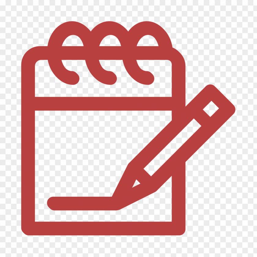 Copywriting Icon Memo Note Book PNG