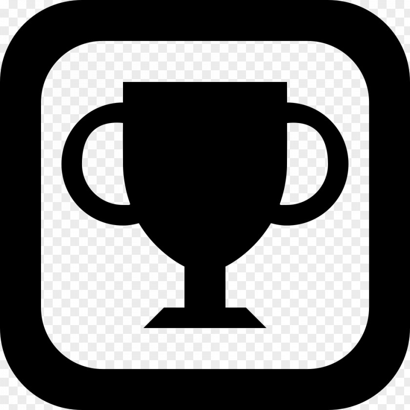 Cup Icon Black & White Clip Art PNG