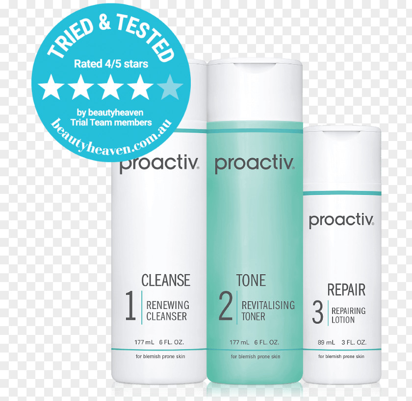 Proactive Proactiv Solution 3-Step System Lotion Skin Care Acne PNG