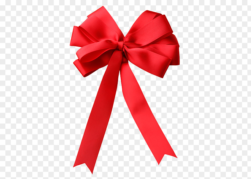 Red Bow Ribbon Gift PNG