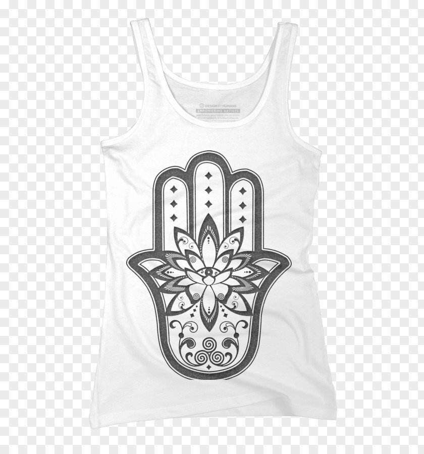 T-shirt Hoodie Hamsa Crew Neck Sleeve PNG