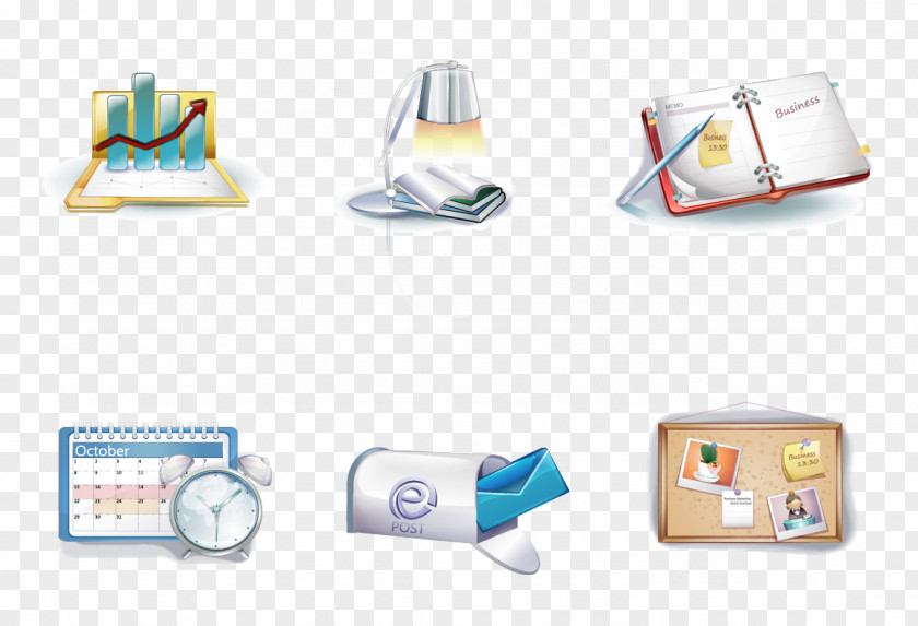 Vector Business Icons PNG