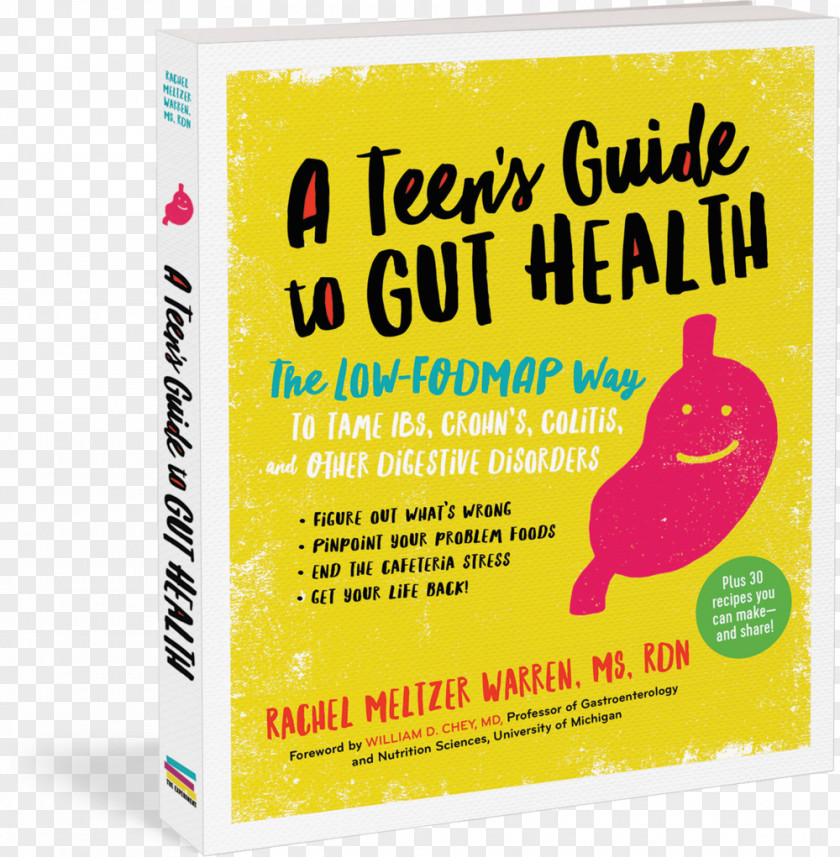 Crow A Teen's Guide To Gut Health: The Low-FODMAP Way Tame IBS, Crohn's, Colitis, And Other Digestive Disorders Gastrointestinal Tract Disease Irritable Bowel Syndrome PNG