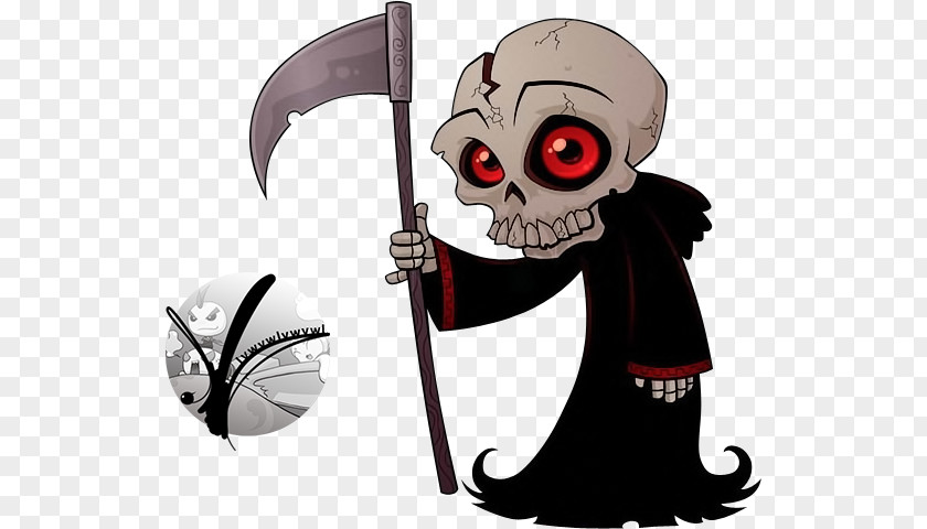 Grim Reaper Death Art PNG