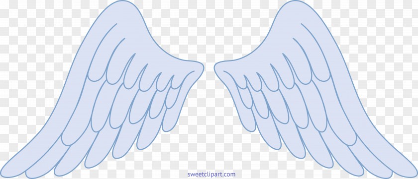 Angel Wings Line Art Clip PNG