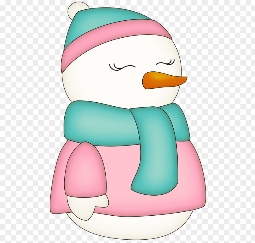 Cute Cartoon Snowman Shape Animation Clip Art PNG