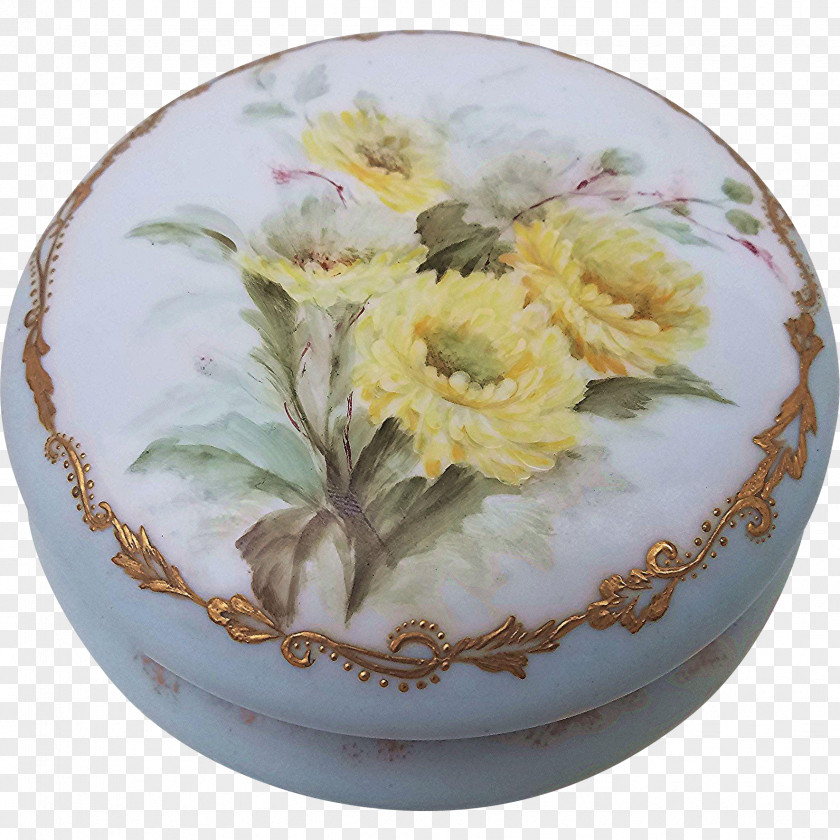 Hand-painted Flower Material Porcelain Vase PNG