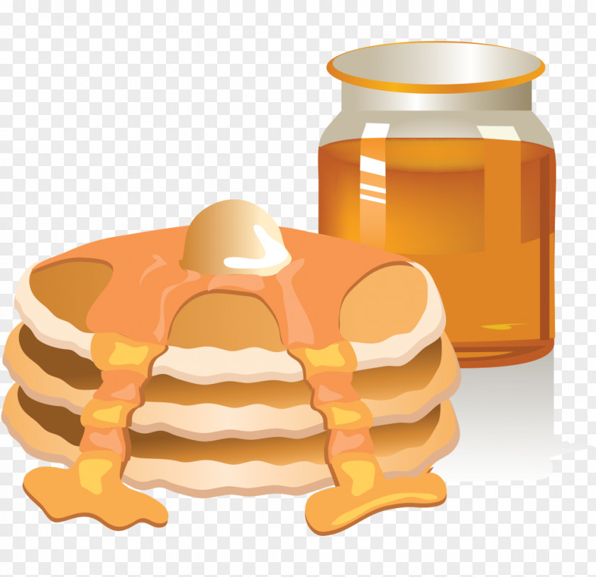 Yellow Cake Slices Breakfast Pancake Toast English Muffin American Muffins PNG