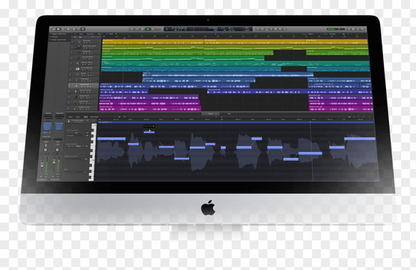 Logic Pro MacBook Apple MacOS Digital Audio Workstation PNG