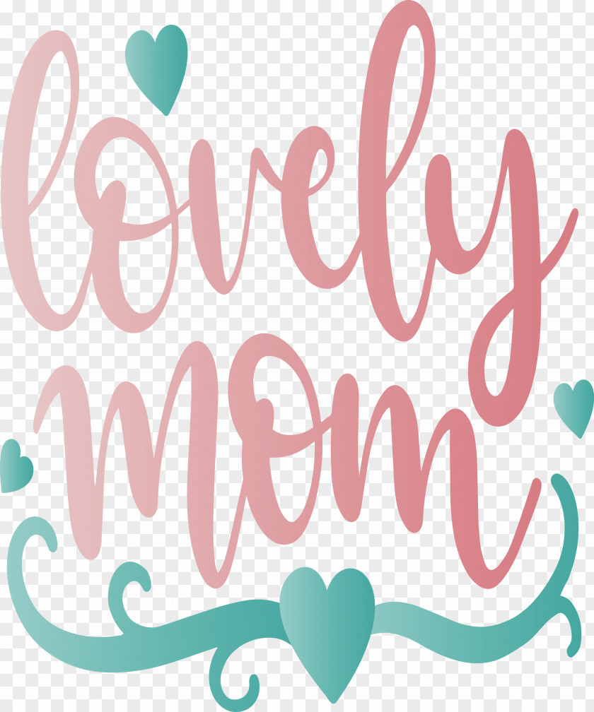 Mothers Day Lovely Mom PNG