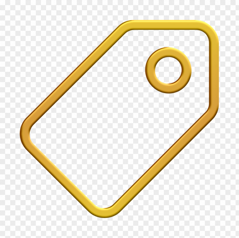 Tag Icon For Your Interface PNG