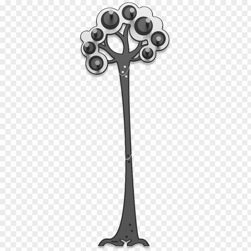 Tree Hatstand Clothes Hanger Parede Wood PNG