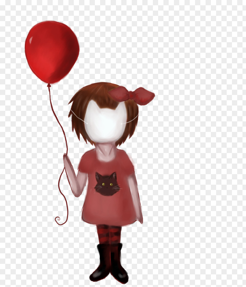 Balloon Red Figurine Character Animated Cartoon PNG