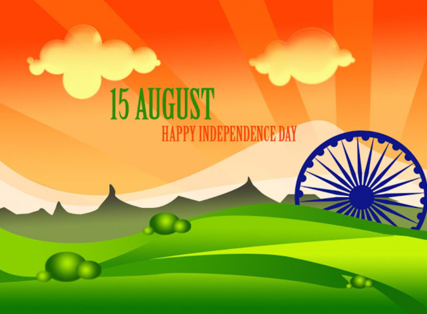 Independence Day Indian Movement Desktop Wallpaper PNG