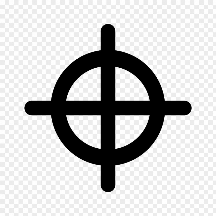 Reticle Cross Telescopic Sight PNG