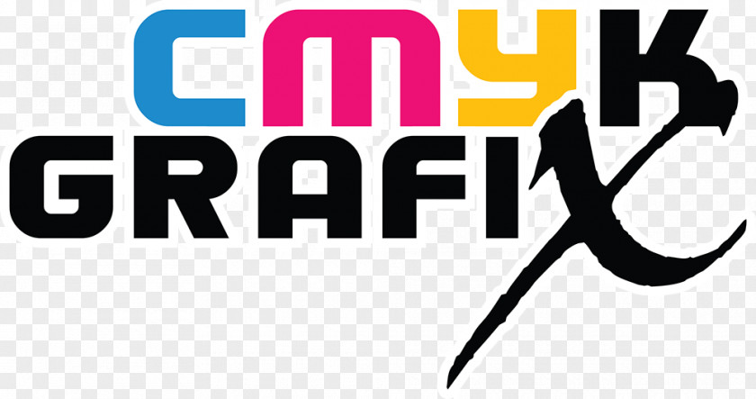 Grafix Logo CMYK Color Model Printing Decal PNG