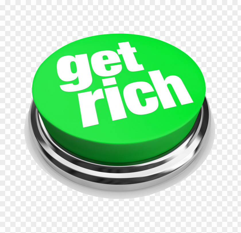Green Button Vector Get-rich-quick Scheme Money Wealth Finance Stock Photography PNG
