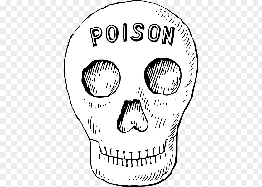 Poisoning Cliparts Calavera Skull Human Skeleton Clip Art PNG