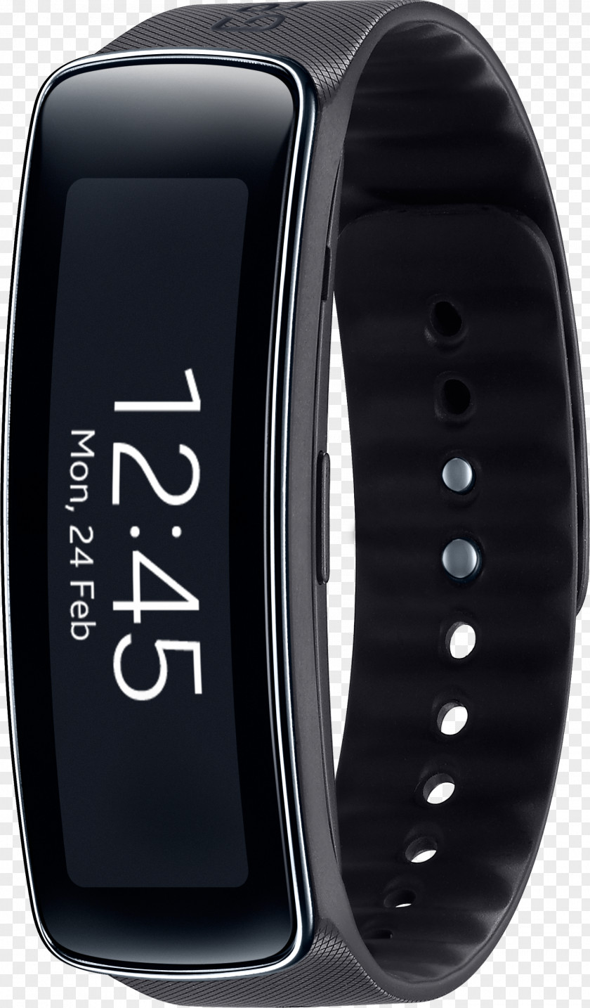 Samsung Gear Fit Galaxy Smartwatch Activity Tracker PNG