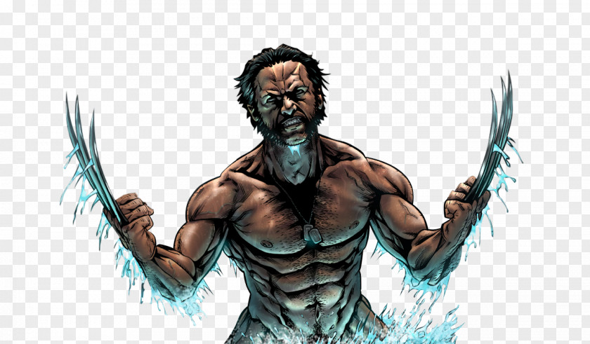 Wolverine Rendering Computer Graphics PNG