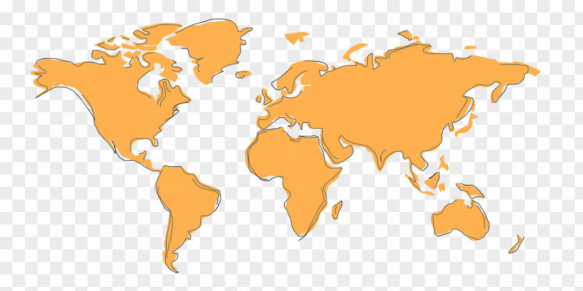 A La Carte World Map Globe Microsoft PowerPoint PNG