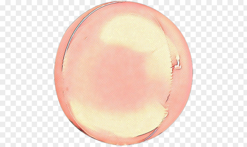 Bouncy Ball Yellow Pink Circle PNG