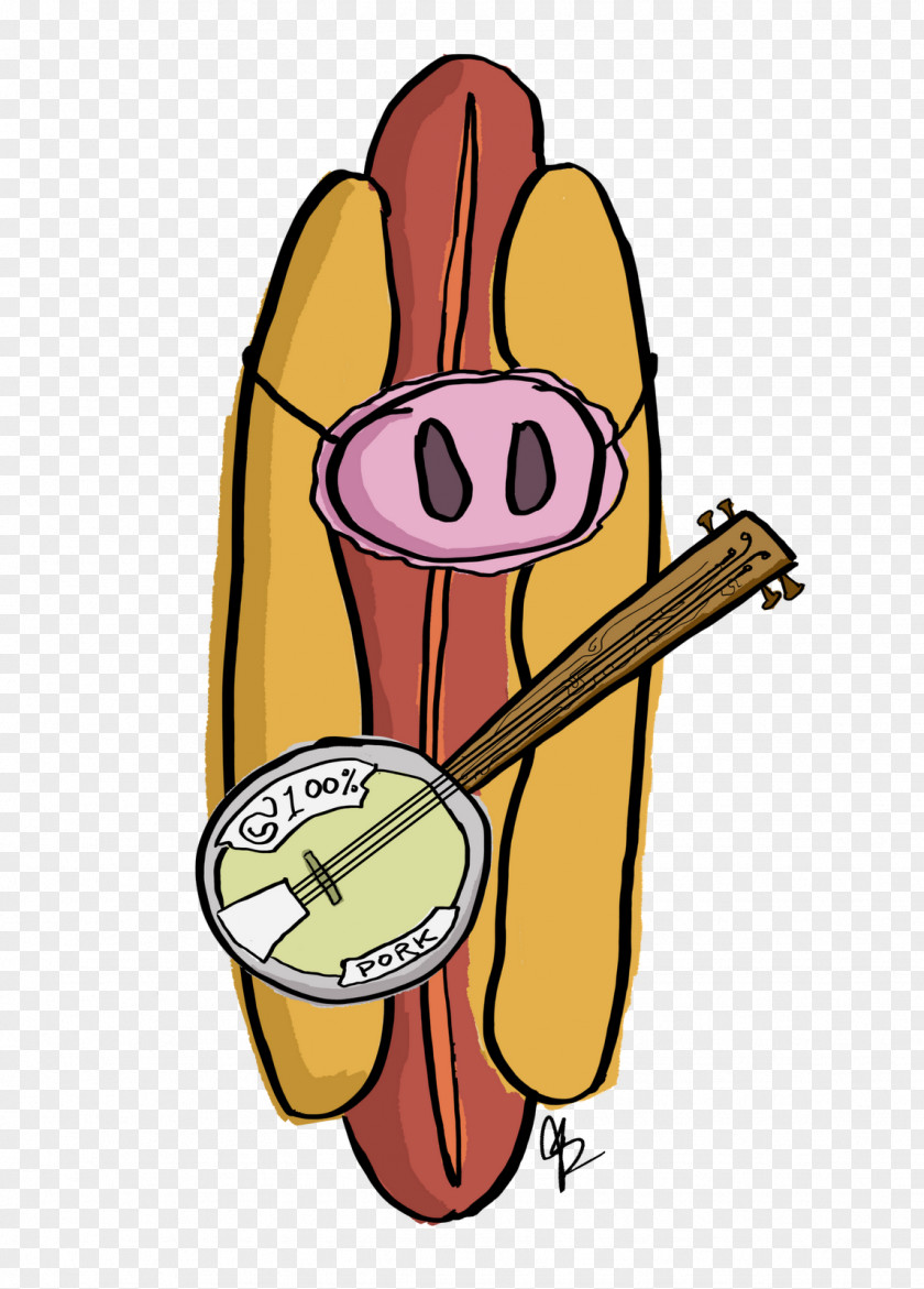 Hot Dog Cartoon Character Clip Art PNG