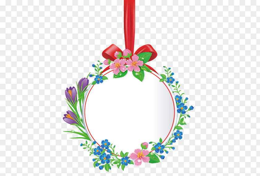 Lace Tag Easter Bunny Illustration PNG