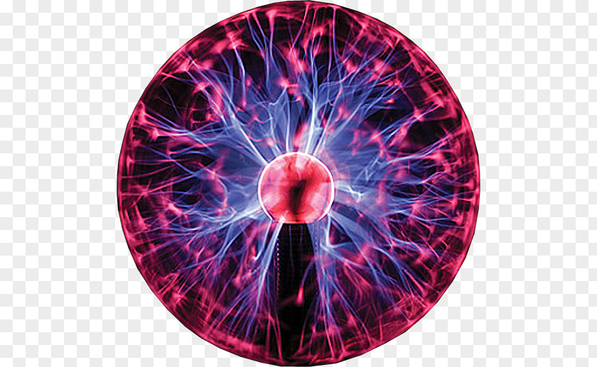 Light Plasma Globe Sphere Electricity PNG