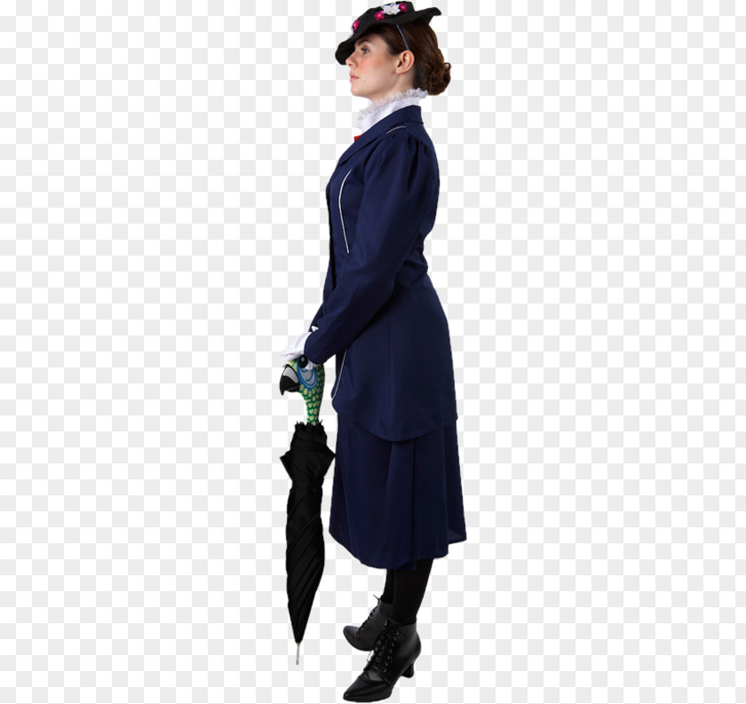Nanny Mary Poppins Costume Disguise Clothing PNG