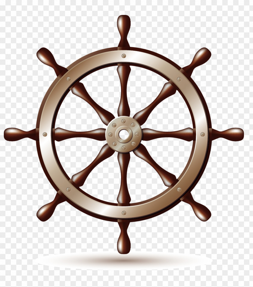 Nautical Themes Ship's Wheel Boat Clip Art PNG